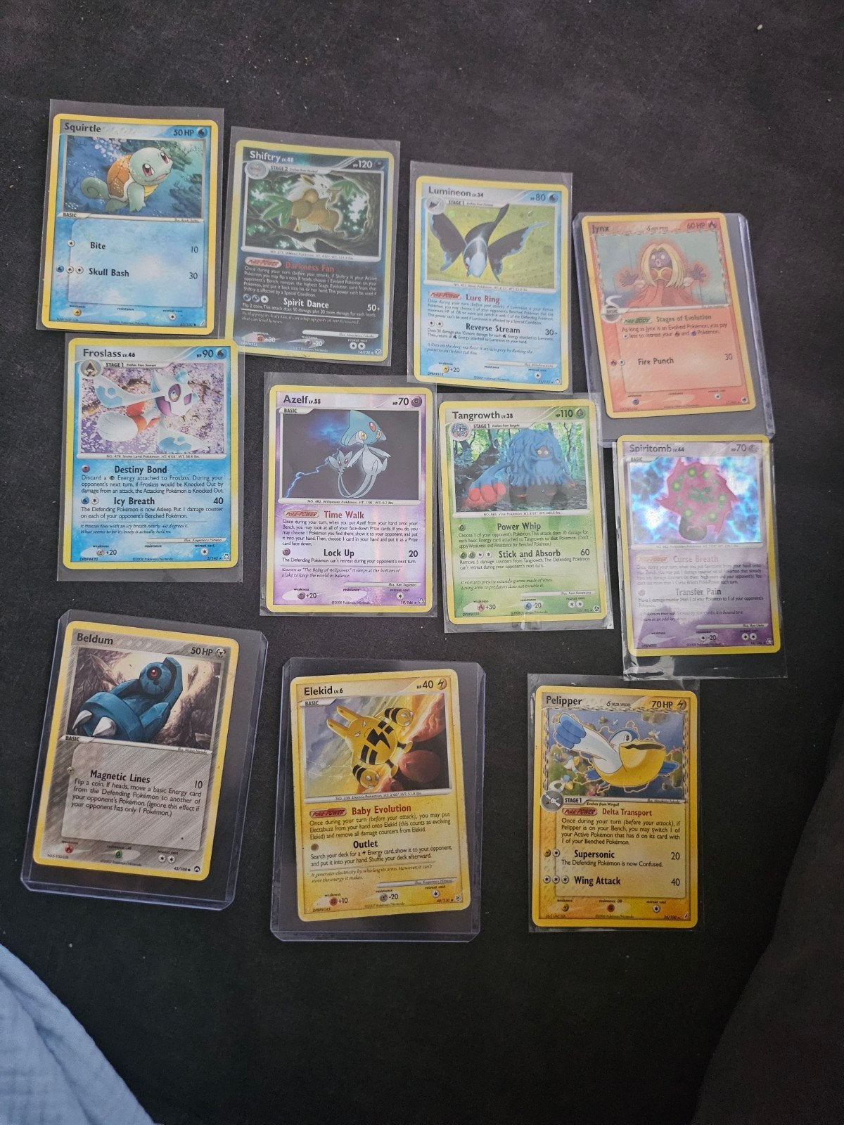 Diverse Pokémon Kaarten Collectie - 11 Stuks, Ophalen of Verzenden, Gebruikt, Meerdere kaarten