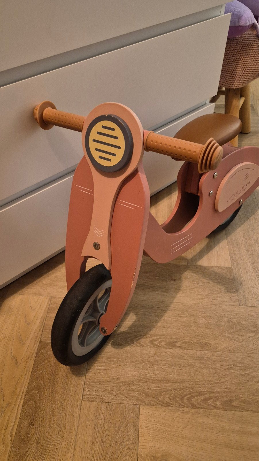 Little Dutch loopfiets roze - Scooter, Ophalen of Verzenden, Gebruikt, Loopfiets