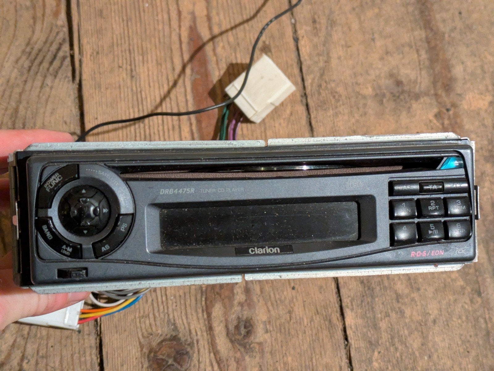 Clarion Radio CD Speler Autoradio DRB4475R, Auto diversen, Ophalen of Verzenden