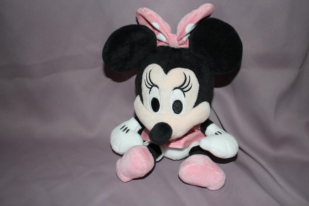 Minnie mouse knuffel - roze Disney 20cm, Disney, Disney, Overige typen, Nieuw