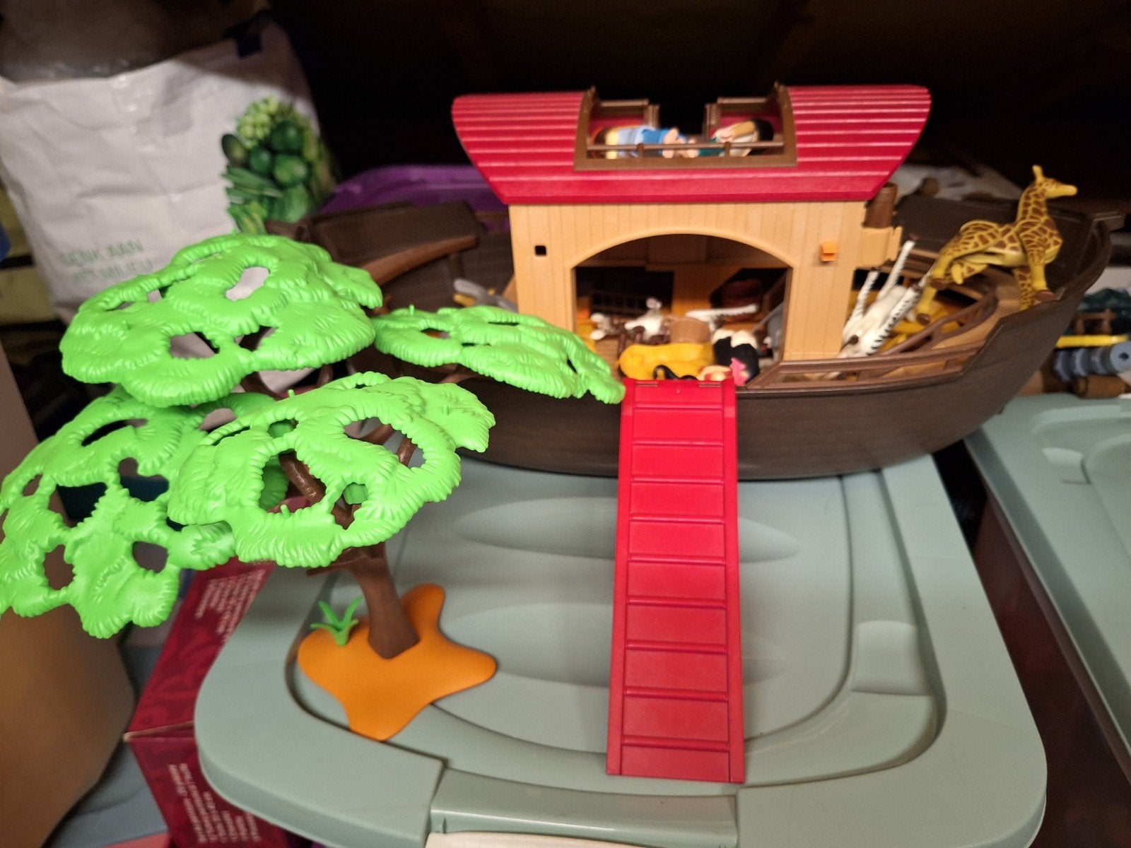 Playmobil Ark van Noach, Gebruikt, Complete set, Ophalen of Verzenden, Boot/Schip