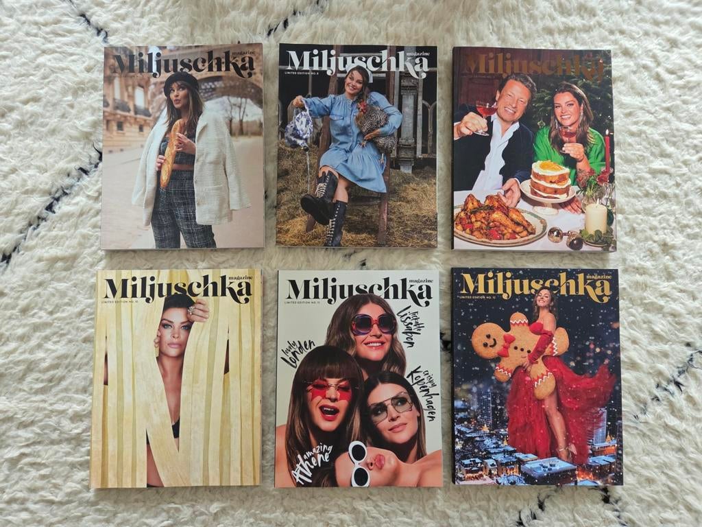 Miljuschka magazine 1 t/m 12 + the best of Miljuschka, Ophalen of Verzenden, Nieuw, Muziek, Film of Tv