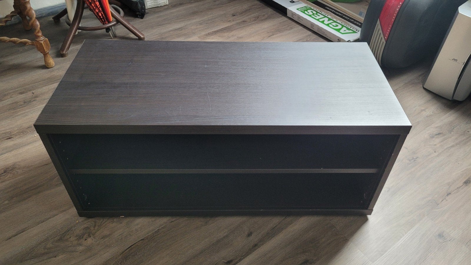 Donkerbruin TV-meubel/opbergkastje ikea, Ophalen, Gebruikt, 50 tot 100 cm, Minder dan 100 cm