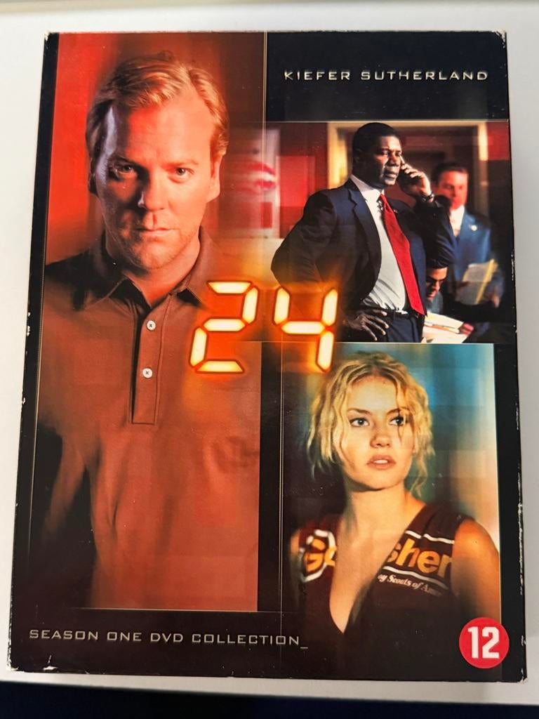 24 Seizoen 1, Cd's en Dvd's, Dvd's | Tv en Series, Boxset, Ophalen of Verzenden, Zo goed als nieuw, Actie en Avontuur