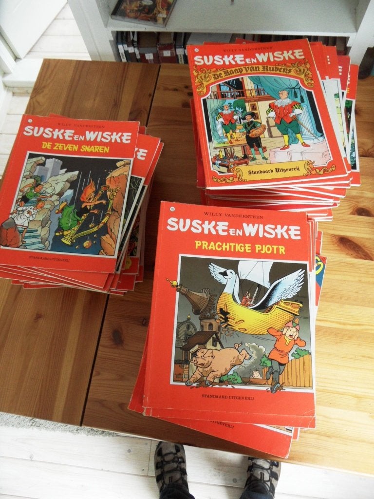 Grote partij Suske & Wiske, Meerdere stripboeken, Ophalen of Verzenden, Gelezen