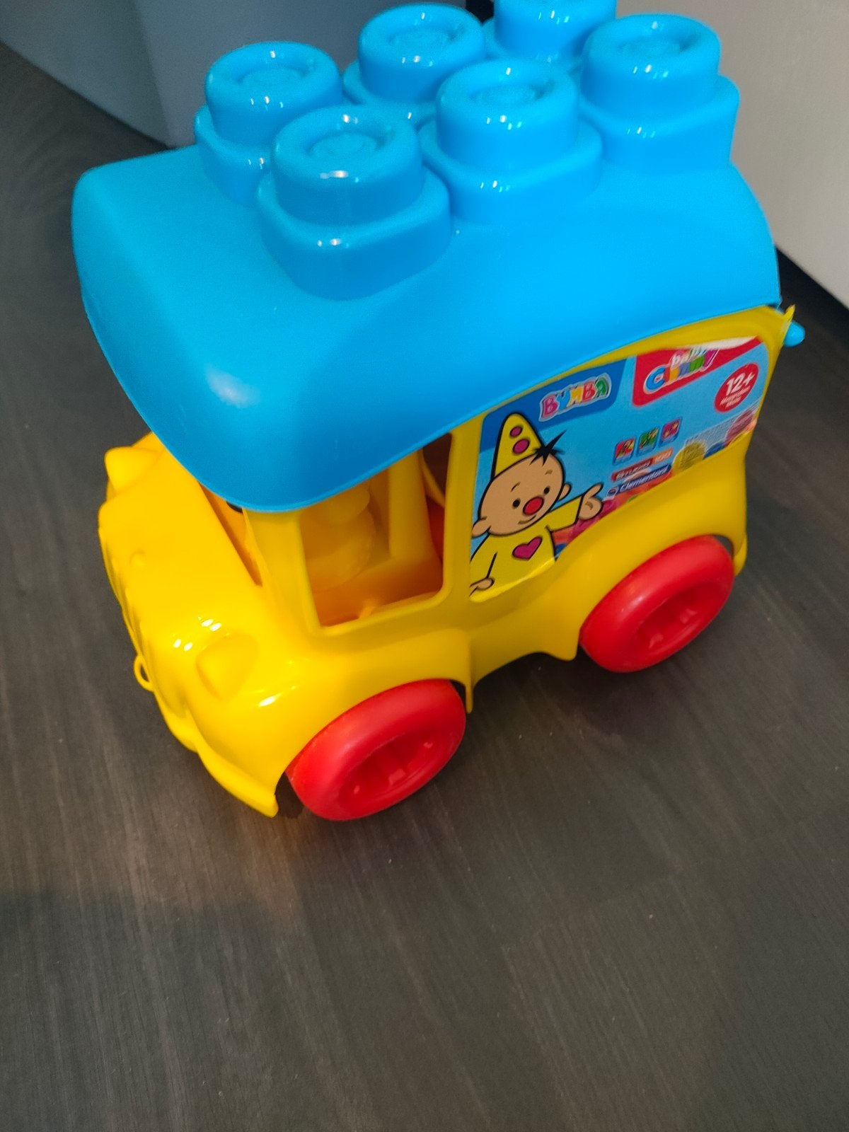 Bumba bus met bouwblokken en figuurtjes, Ophalen of Verzenden, Gebruikt, Overige merken