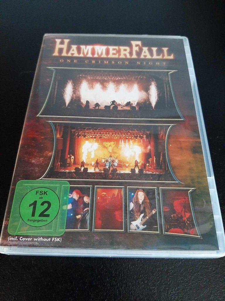 HammerFall: One Crimson night!, Alle leeftijden, Ophalen of Verzenden, Gebruikt, Concert