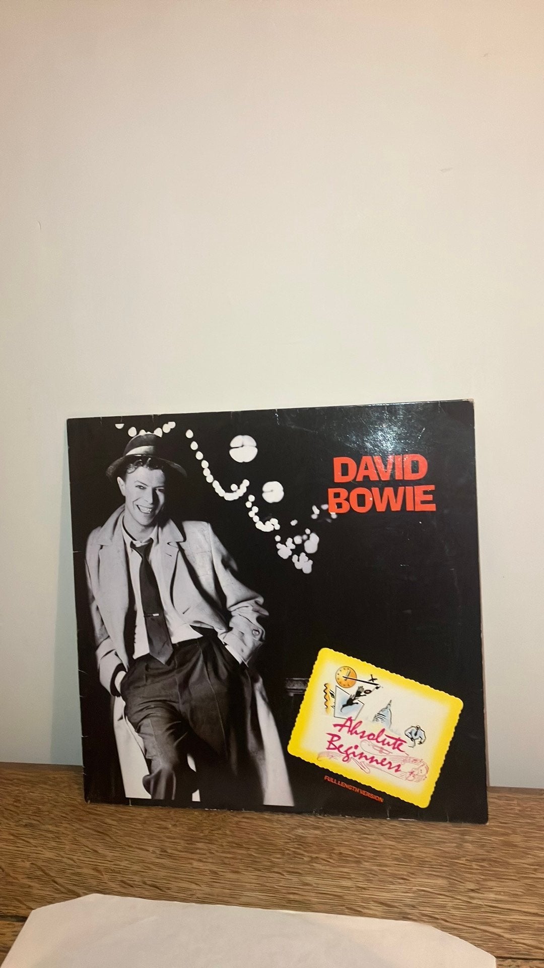 David bowie absolute beginners maxi single 12”, Gebruikt, Ophalen of Verzenden, Pop, 12 inch