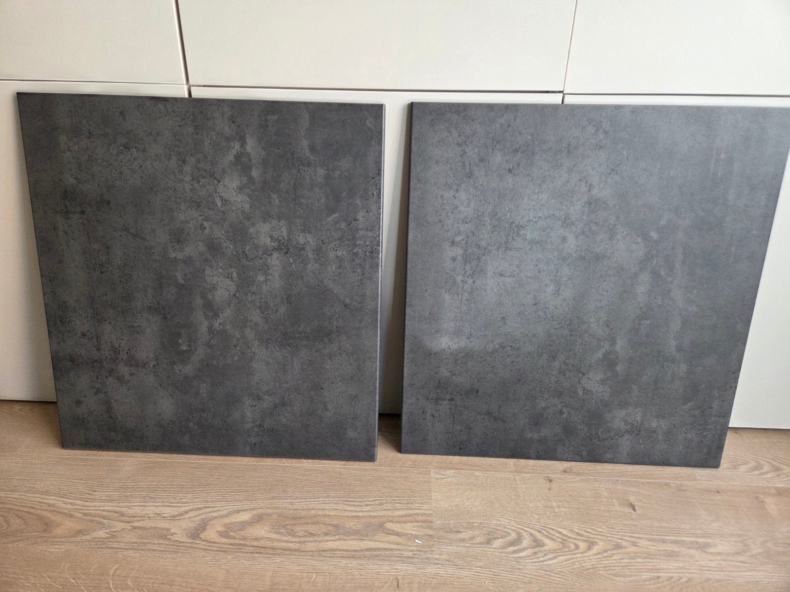 IKEA Bestå Kallviken meubeldeuren donkergrijs betonpatroon, Ophalen, Gebruikt