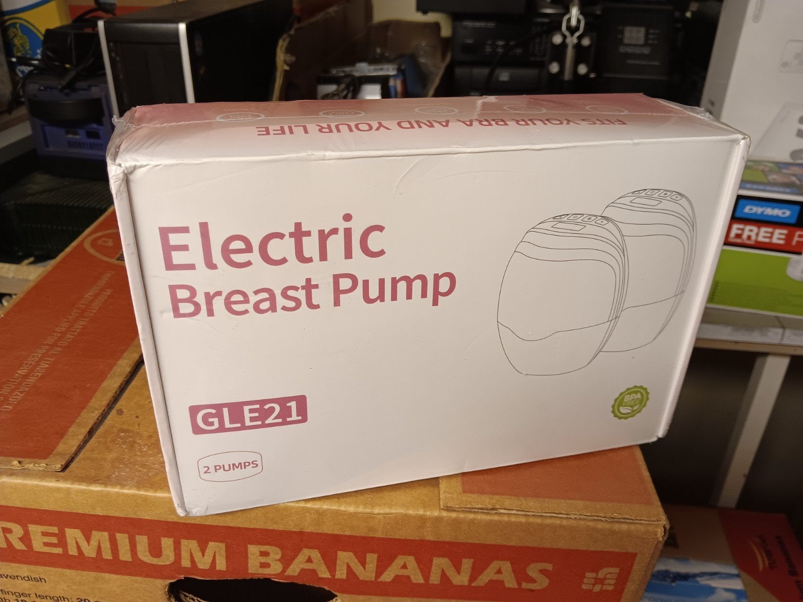 Nieuwe Elektrische Borstkolf - Dubbel Pomp Systeem GLE21, Ophalen of Verzenden, A, A, A