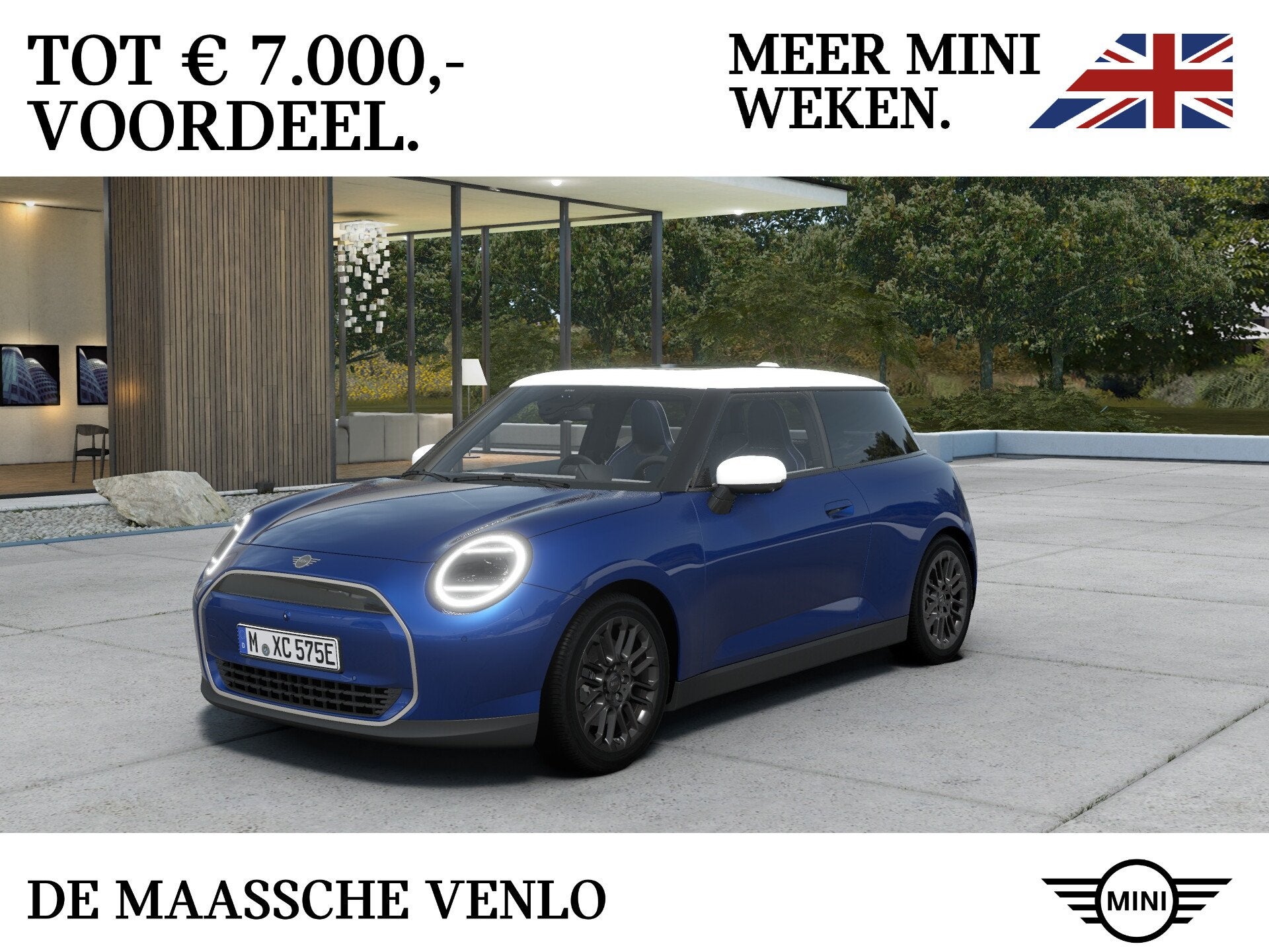 MINI Hatchback Cooper E / Favoured / Pakket L / 17" U-Spoke