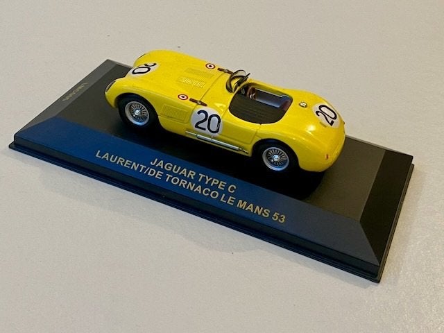 IXO Jaguar C-Type #20 – Le Mans 1953 –  schaal 1:43, Ophalen of Verzenden, Nieuw, Auto, Overige merken