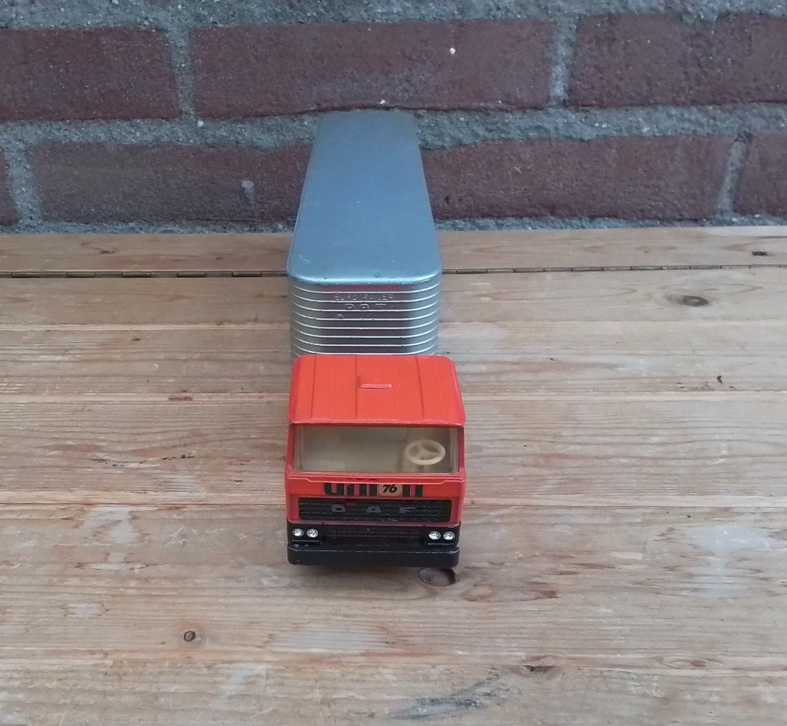 Modelauto's 1:50, Ophalen of Verzenden, Bus of Vrachtwagen, Lion Toys