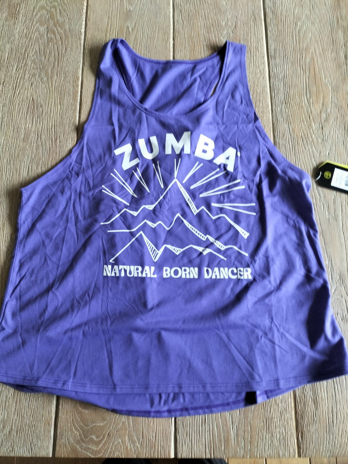 Zumba hemdje maat xl paars, Paars, Maat 42/44 (L), Nieuw, Ophalen of Verzenden