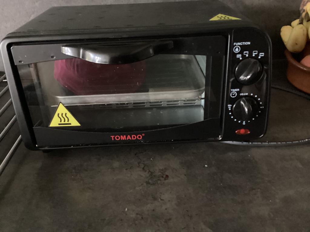 Tomado snackoventje, Witgoed en Apparatuur, Ovens, Gebruikt, Minder dan 45 cm, Ophalen