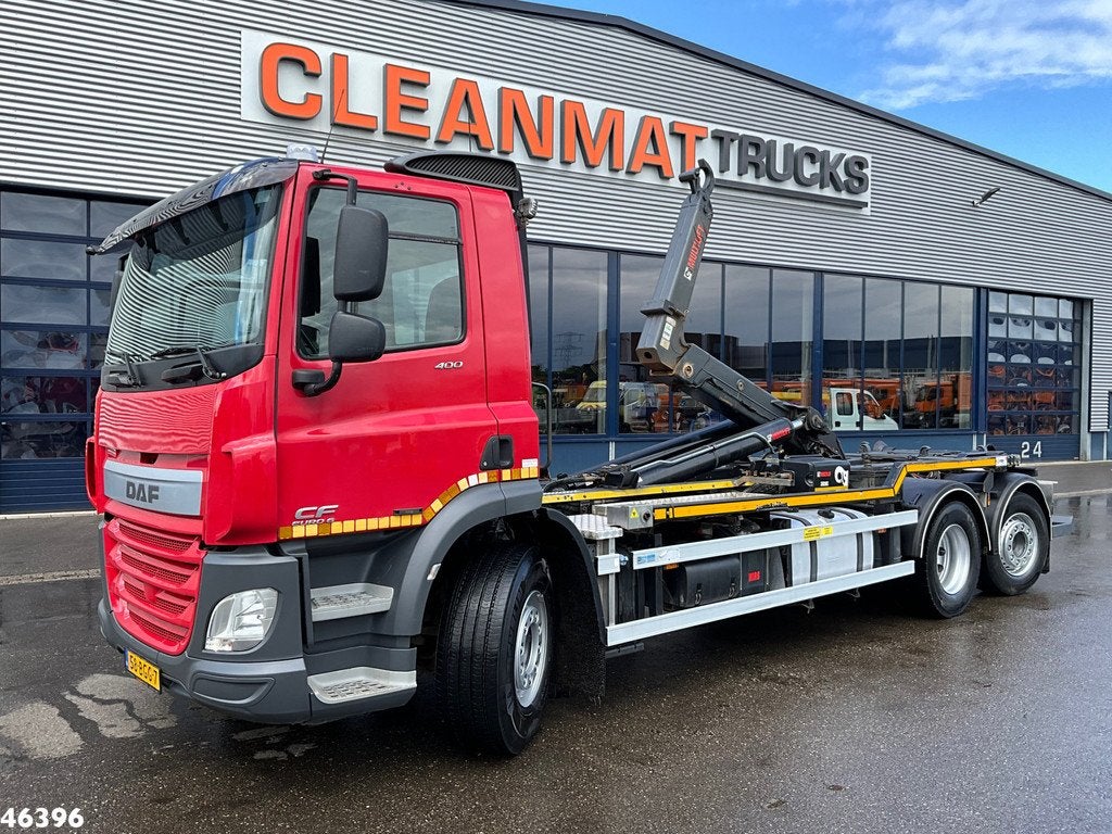 DAF FAN CF 400 Euro 6 Multilift 26 Ton haakarmsysteem, Auto's, Automaat, Parkeercamera, Euro 6, Origineel Nederlands