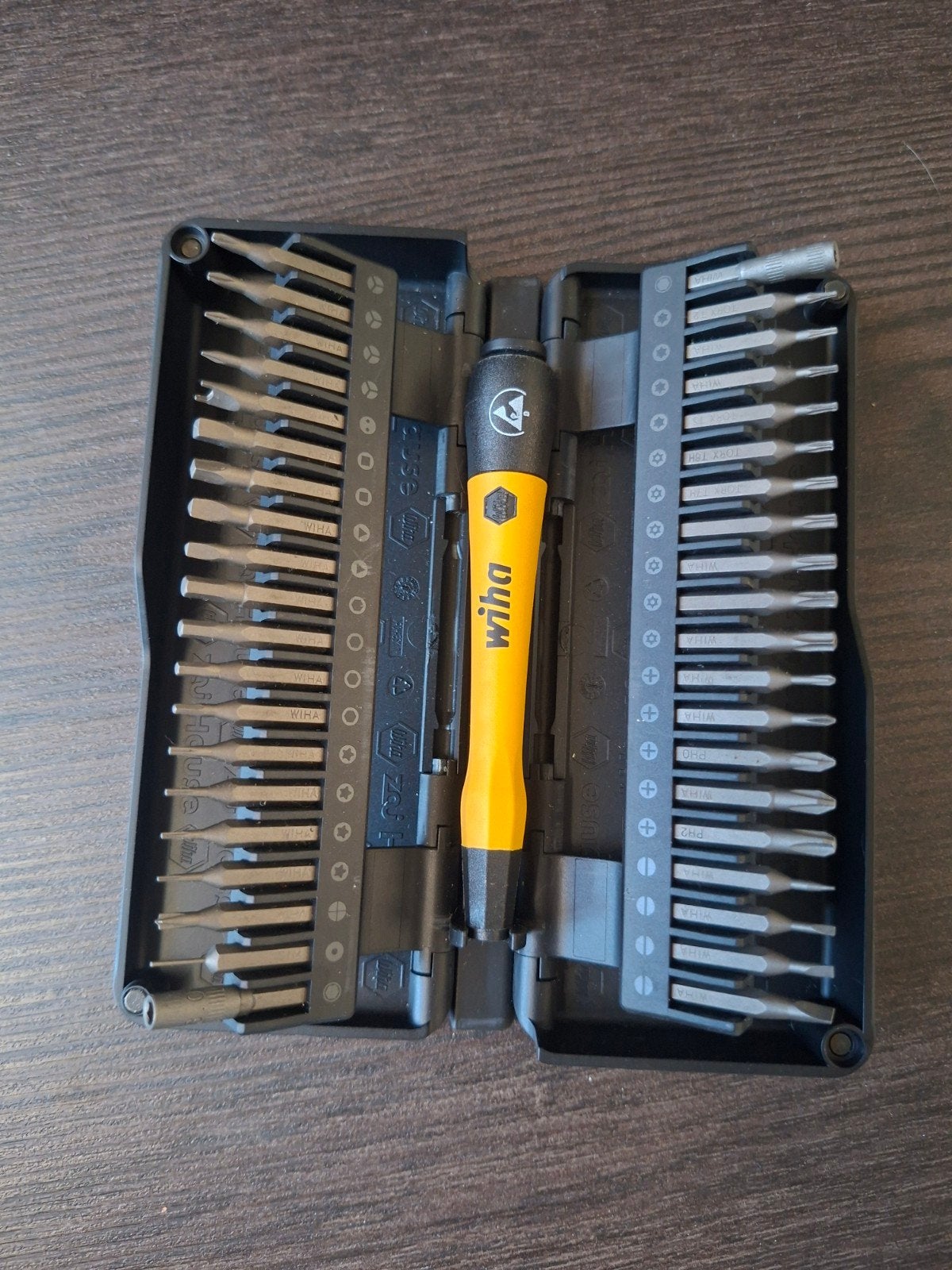 WIHA ESD MICRO SCHROEVENDRAAIERSET, Ophalen of Verzenden, Zo goed als nieuw, Gereedschapsset, Overige merken