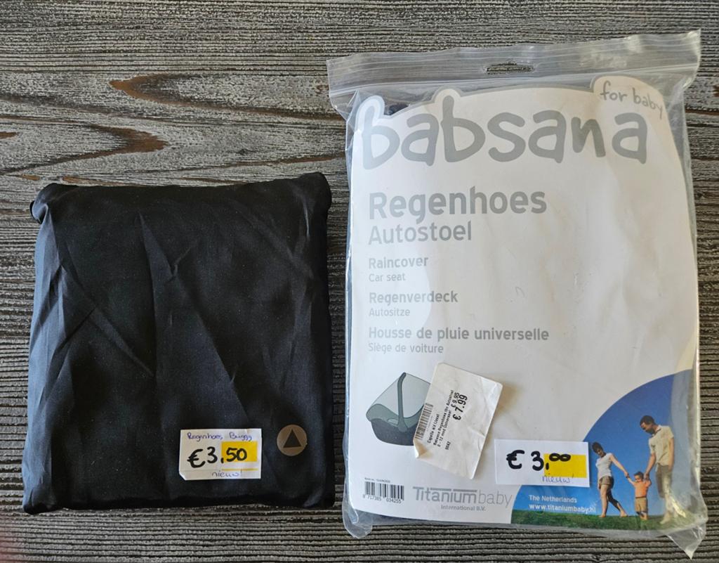 Regenhoezen voor buggy en autostoel (nieuw), Kinderen en Baby's, Buggy's, Ophalen of Verzenden, Nieuw, Overige merken, Regenhoes