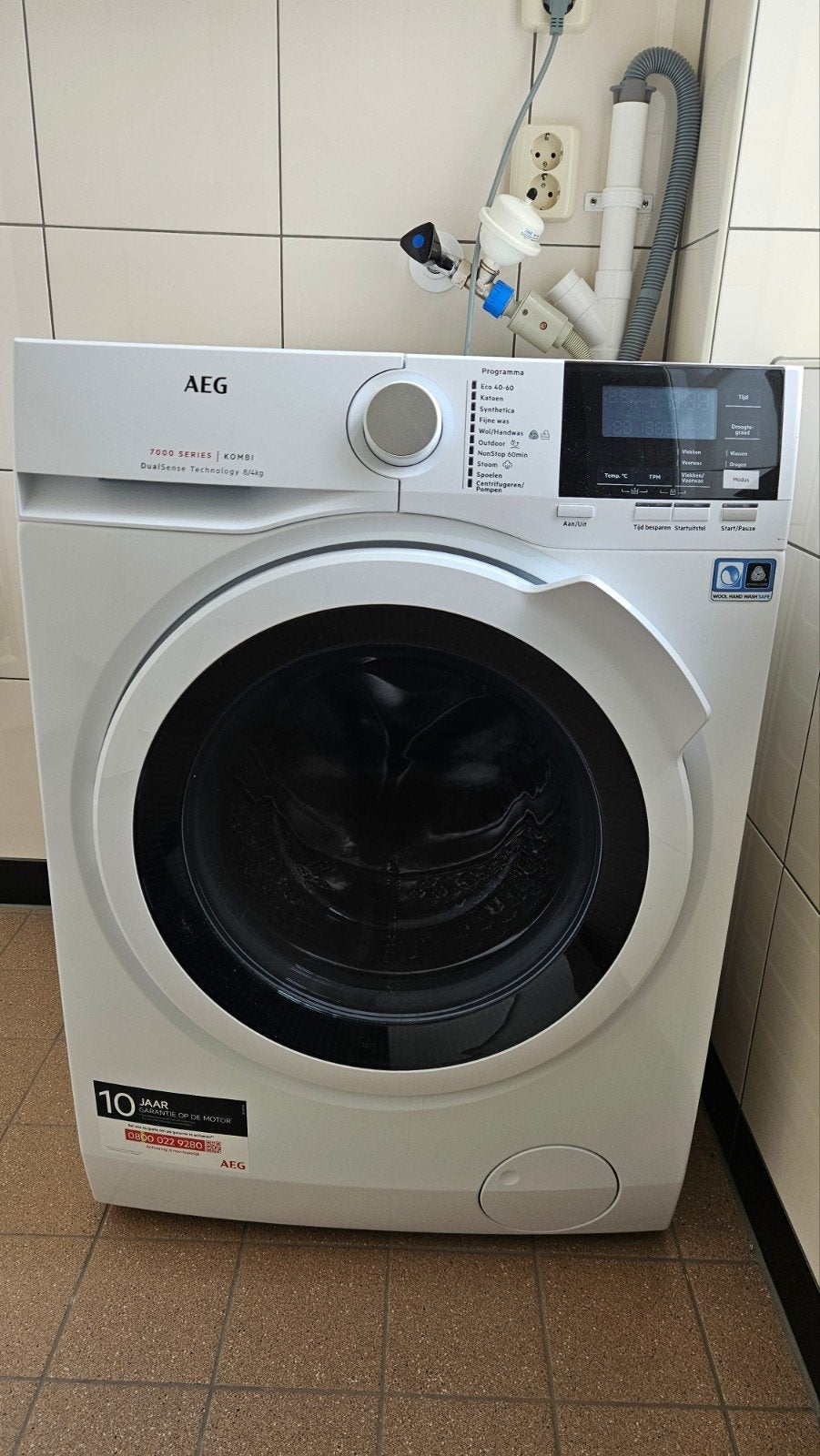 AEG 7000 series Kombi met nog 5 jaar garantie., Ophalen, Zo goed als nieuw, 85 tot 90 cm