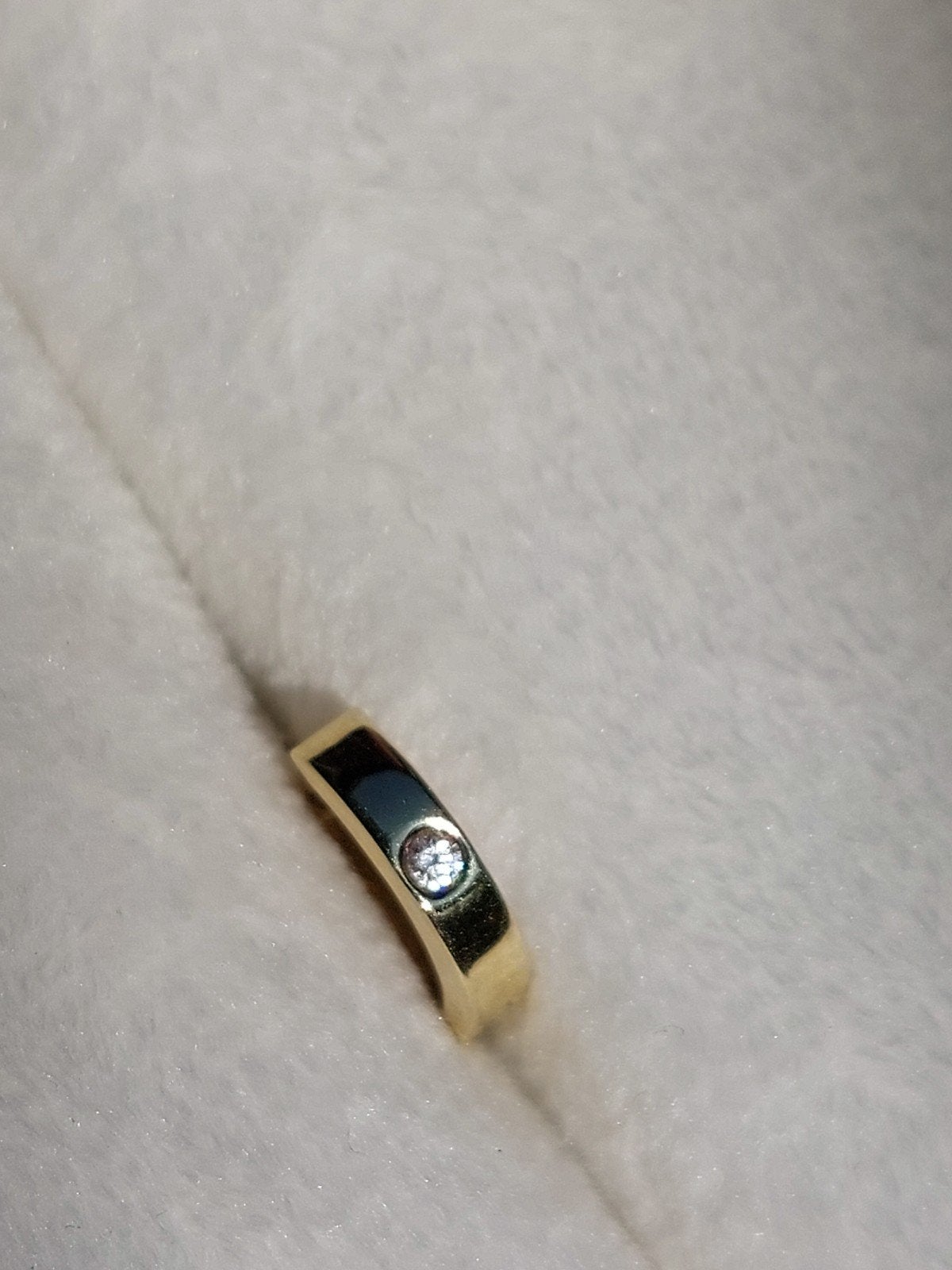 Gouden Creool Oorbel, Verzenden, Zo goed als nieuw, Goud, Goud