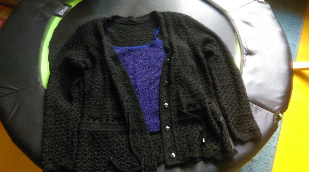 Gebreide zwarte vest, nieuw, Ophalen of Verzenden, Nieuw, Maat 38/40 (M), Zwart