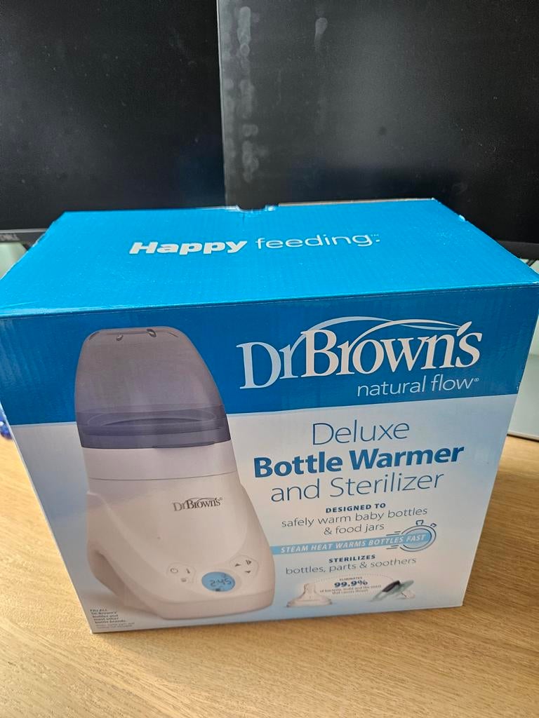 Dr Browns Deluxe Flessenwarmer en Sterilisator, Ophalen