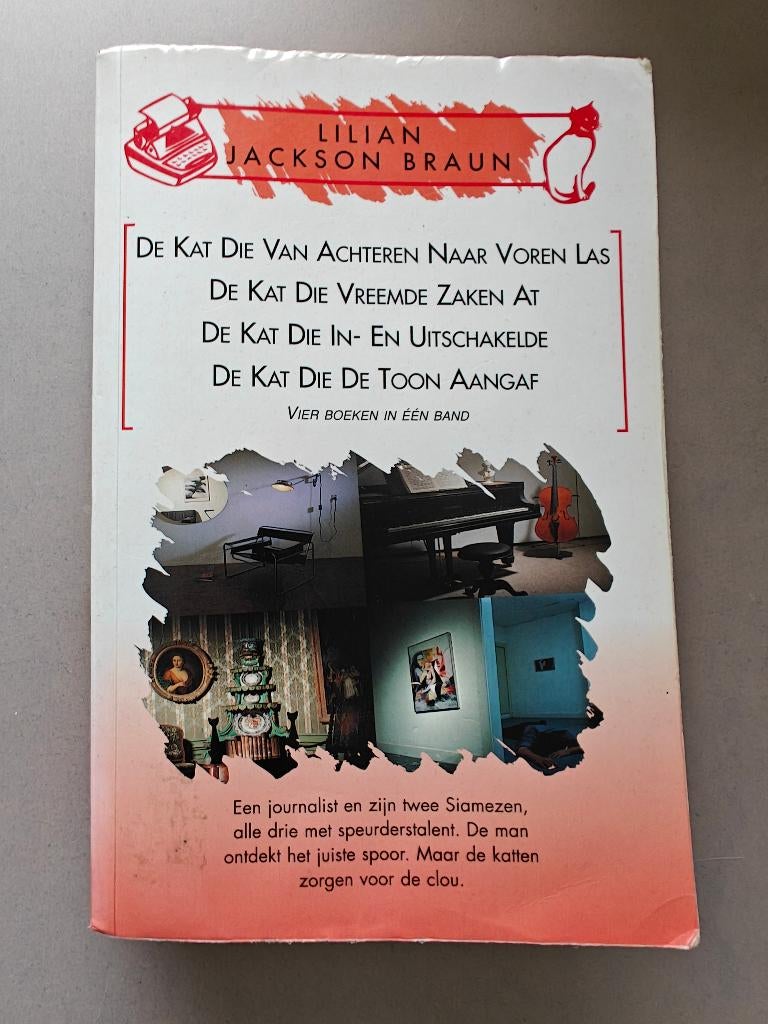 De kat die - Omnibus, Boeken, Detectives, Gelezen, Verzenden