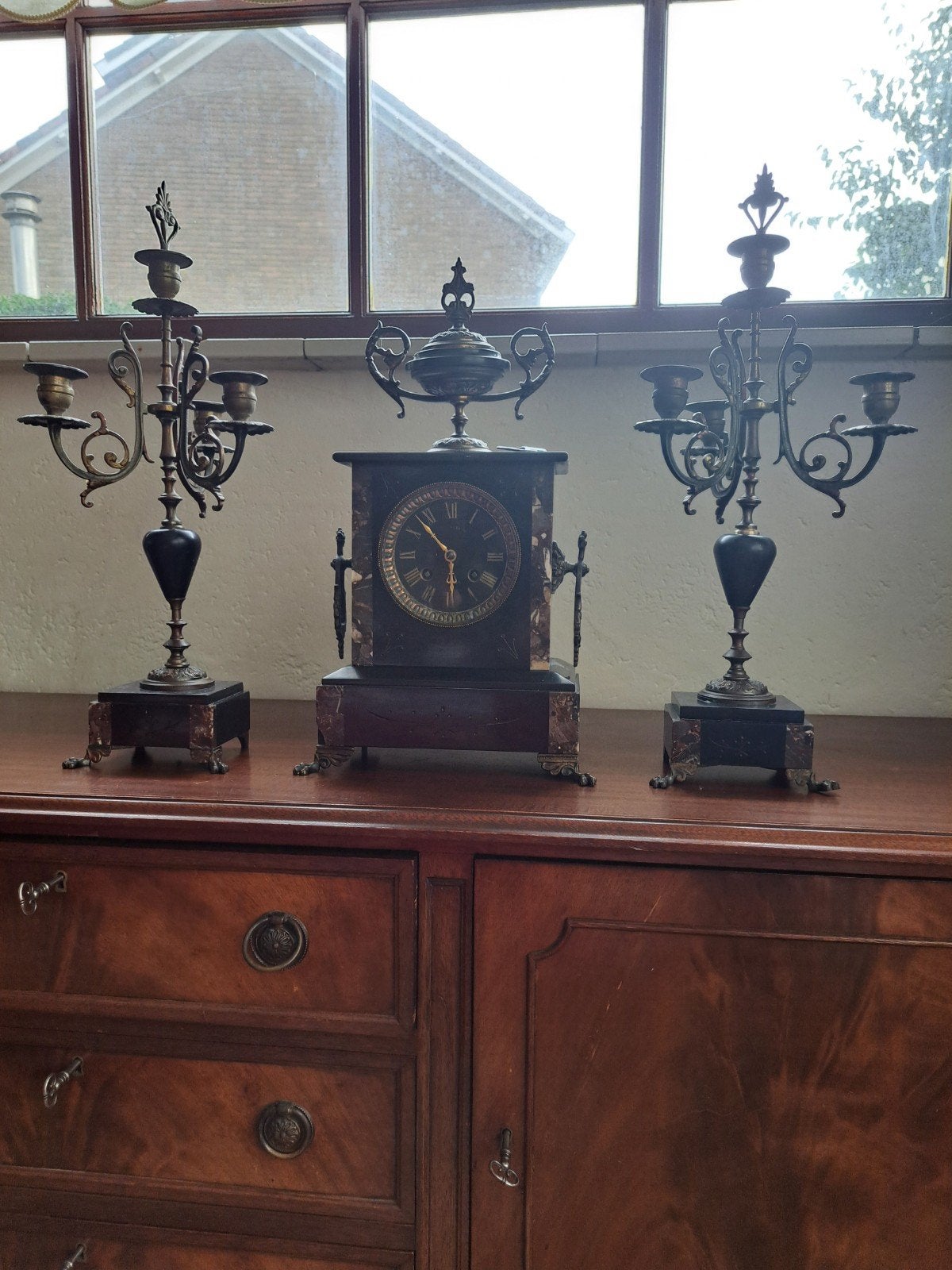 pendule klok, Antiek en Kunst, Ophalen