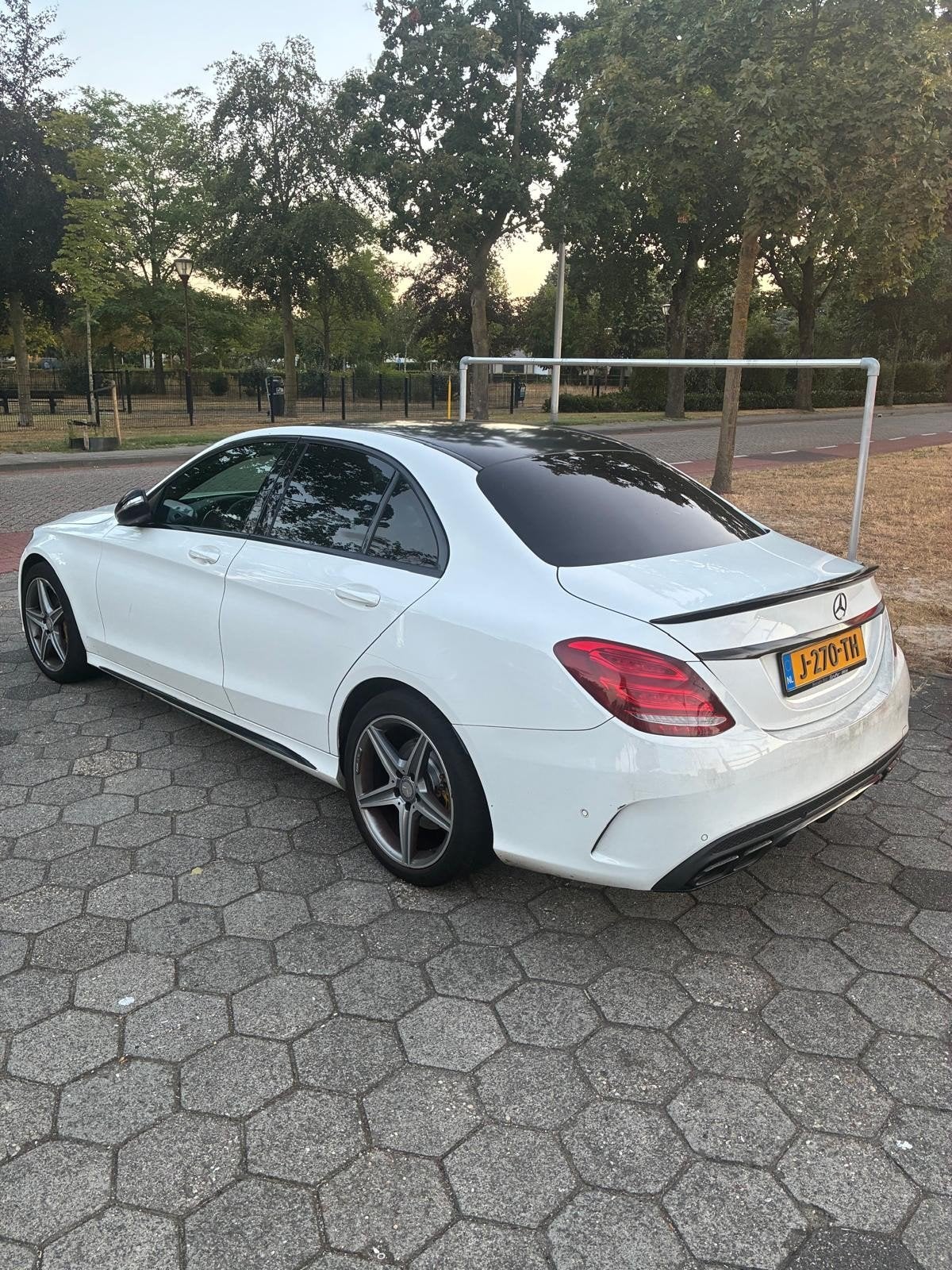 Te koop: Mercedes-Benz C 250 AMG Edition, Auto's, Automaat, Dealer onderhouden, 1800 kg, 4 cilinders