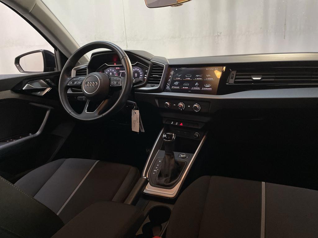 Audi A1 Sportback 25 TFSI S-Tronic Pro Line App-Connect Airc, Stof, 95 pk, Met garantie (alle), Blauw