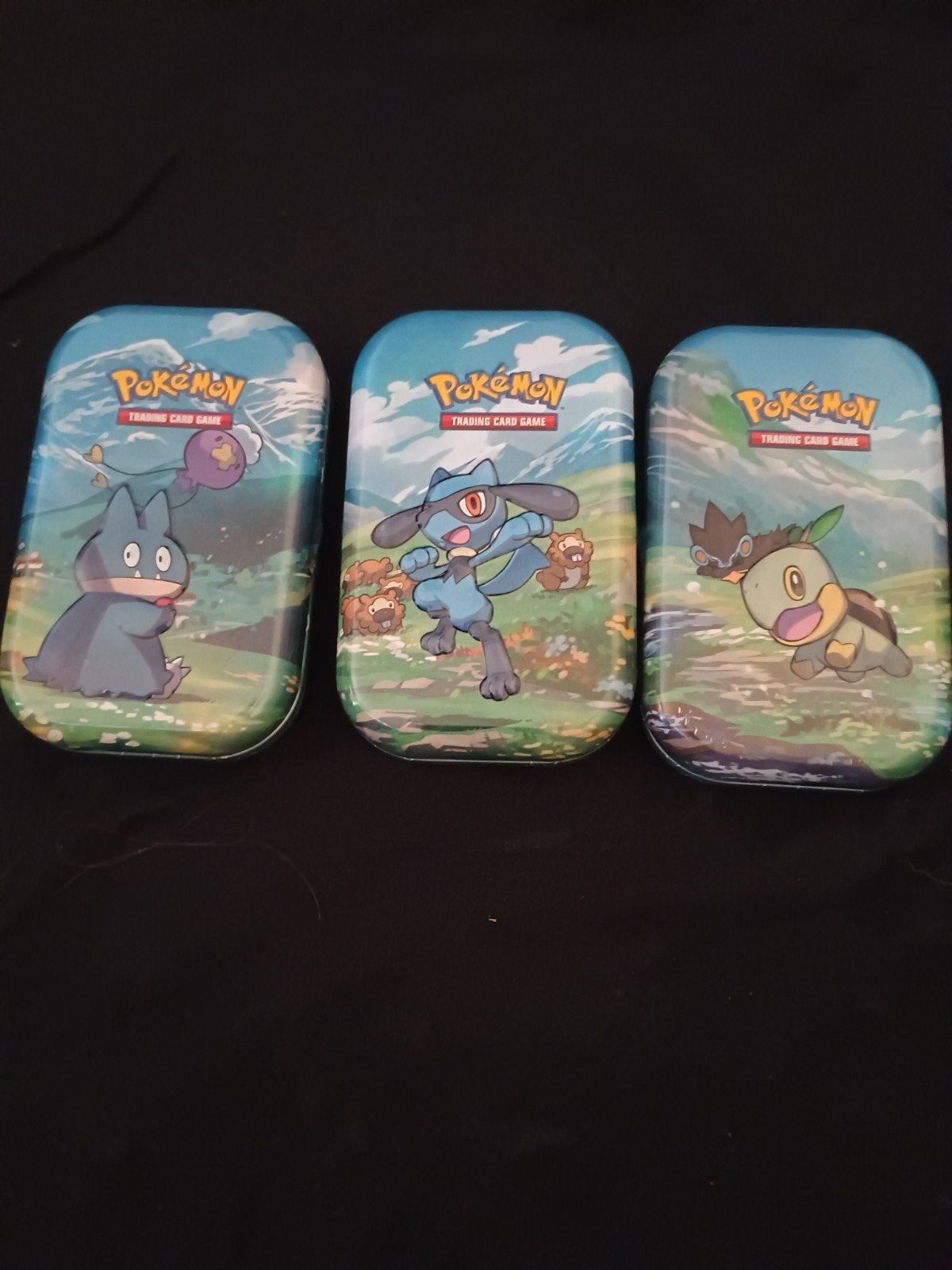 Lege Pokémon TCG blikken (3 stuks), Hobby en Vrije tijd, Verzamelkaartspellen | Pokémon, Ophalen of Verzenden, Gebruikt, Overige typen