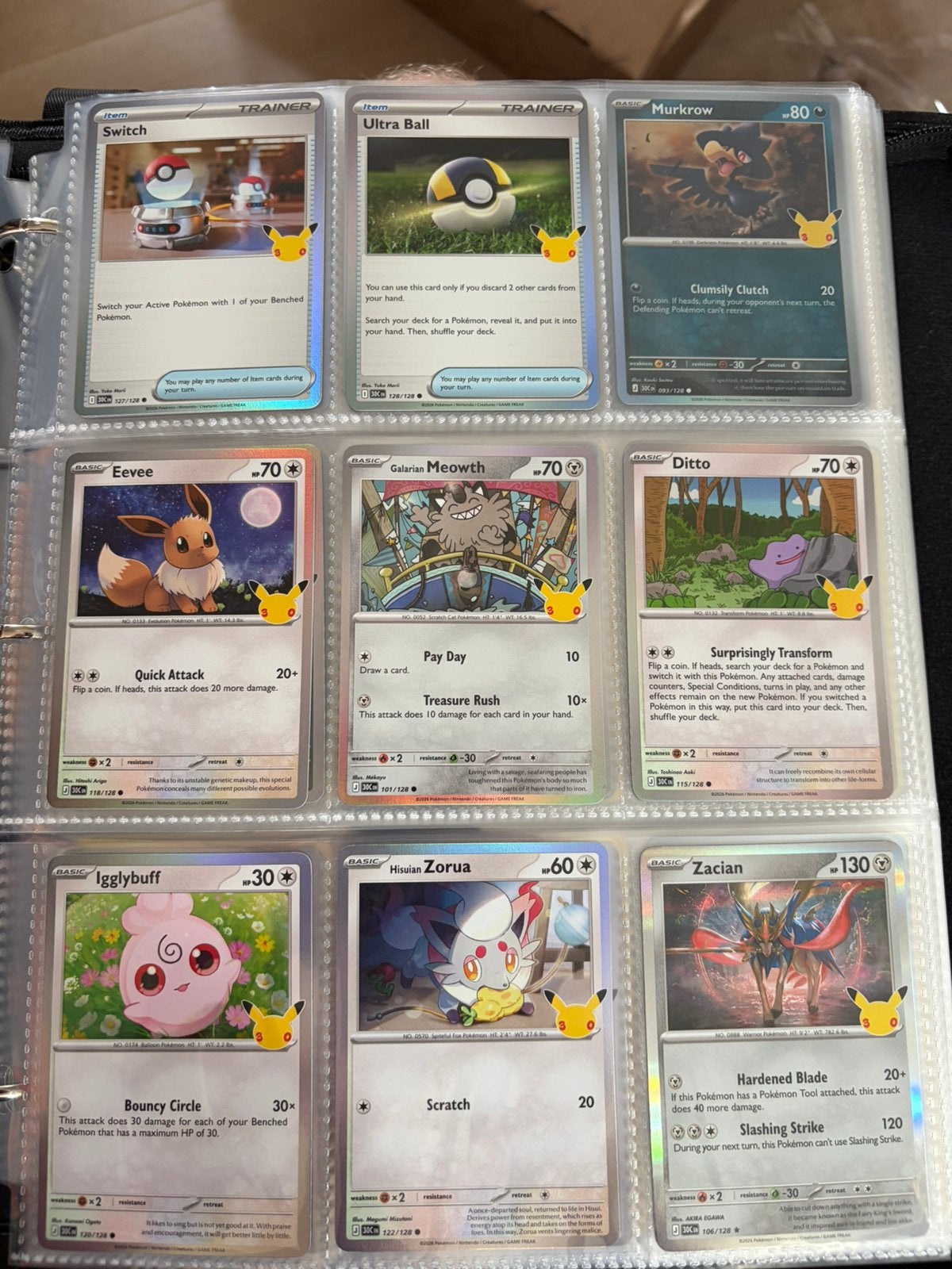 Foto 24 van Pokémon collectie: toploaders, PSA 10 Meditite, binder vol