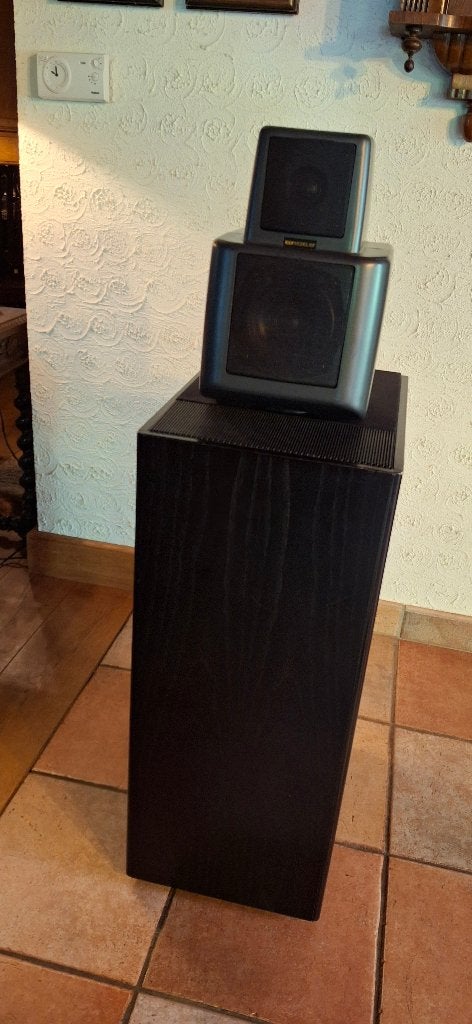 KEF 107 Reference luidsprekers met KUBE