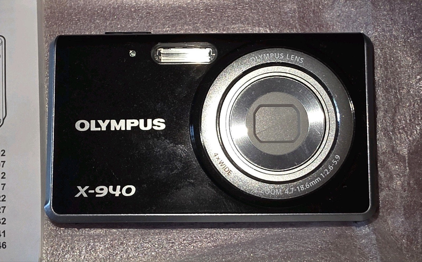 fotocamera olympus X-940 compleet met doos, Ophalen
