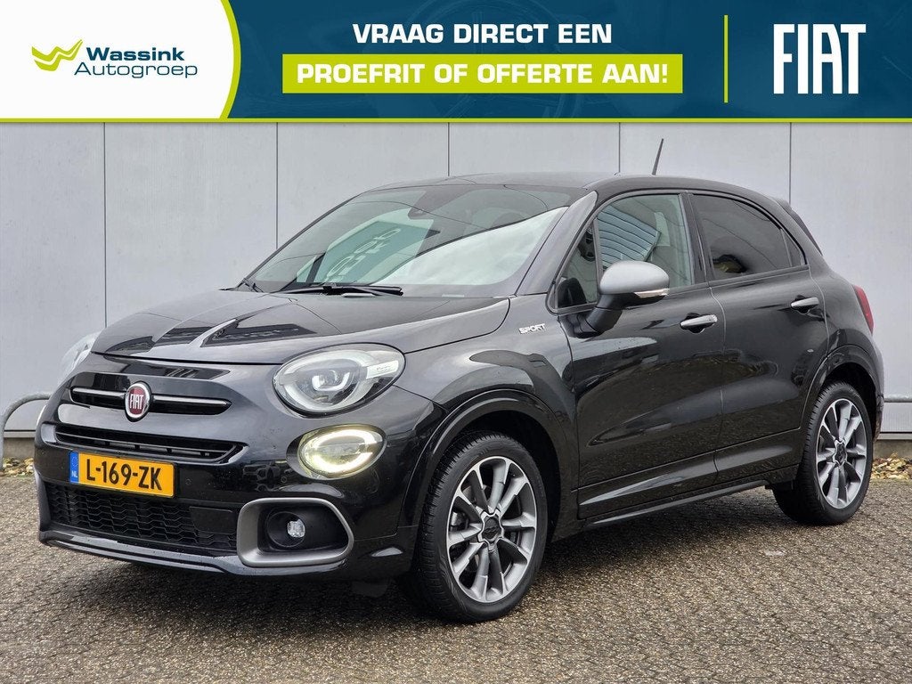 Fiat 500X 150pk Sport Automaat | All Season Banden | Navigat, Gebruikt, 4 cilinders, 150 pk, 500X