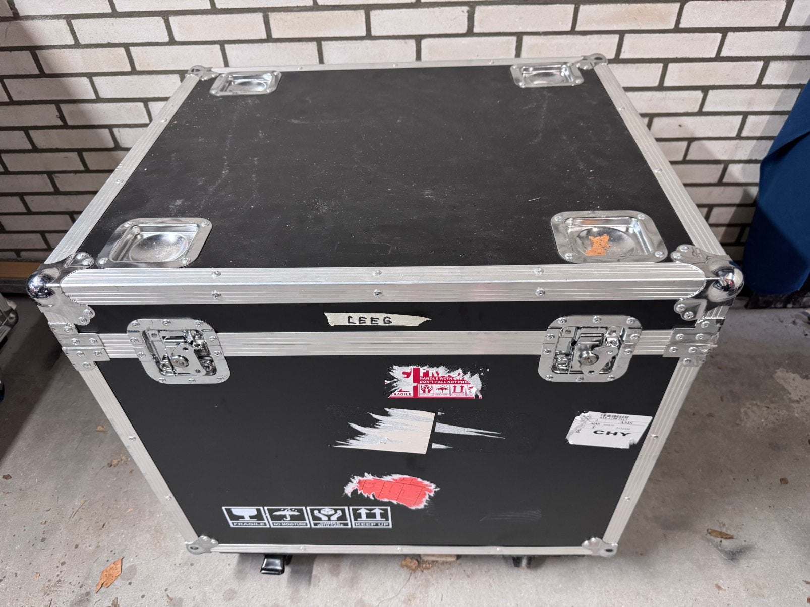 Flightcase met wielen, Ophalen, Gebruikt, Overige instrumenten, Flightcase