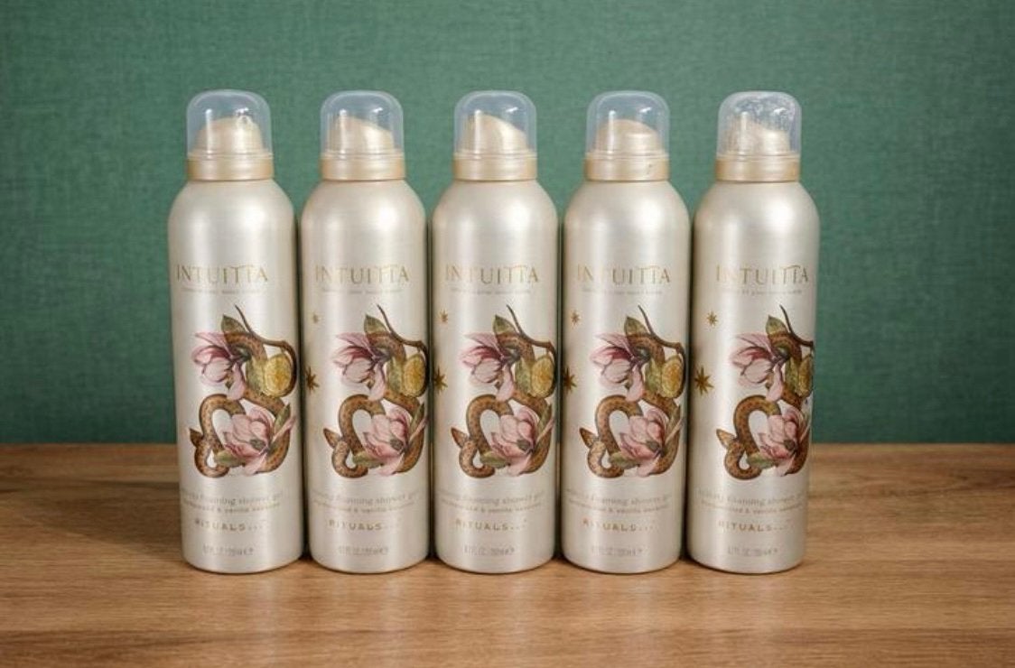 The Ritual of Intuitia foaming showergel nieuw 5 stuks, Ophalen, Nieuw, Bad & Douche