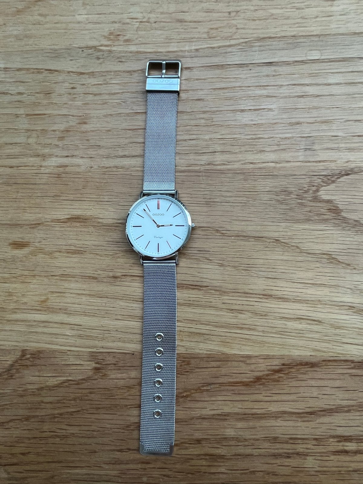 OOZOO Vintage Horloge Zilver/Bronskleurig, Waterresistent, 3, Overige merken, Staal, Gebruikt, Staal