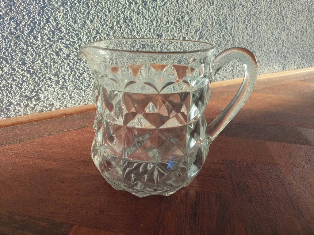 Vintage kan kristal 1,2 liter, Antiek en Kunst, Antiek | Glas en Kristal, Ophalen
