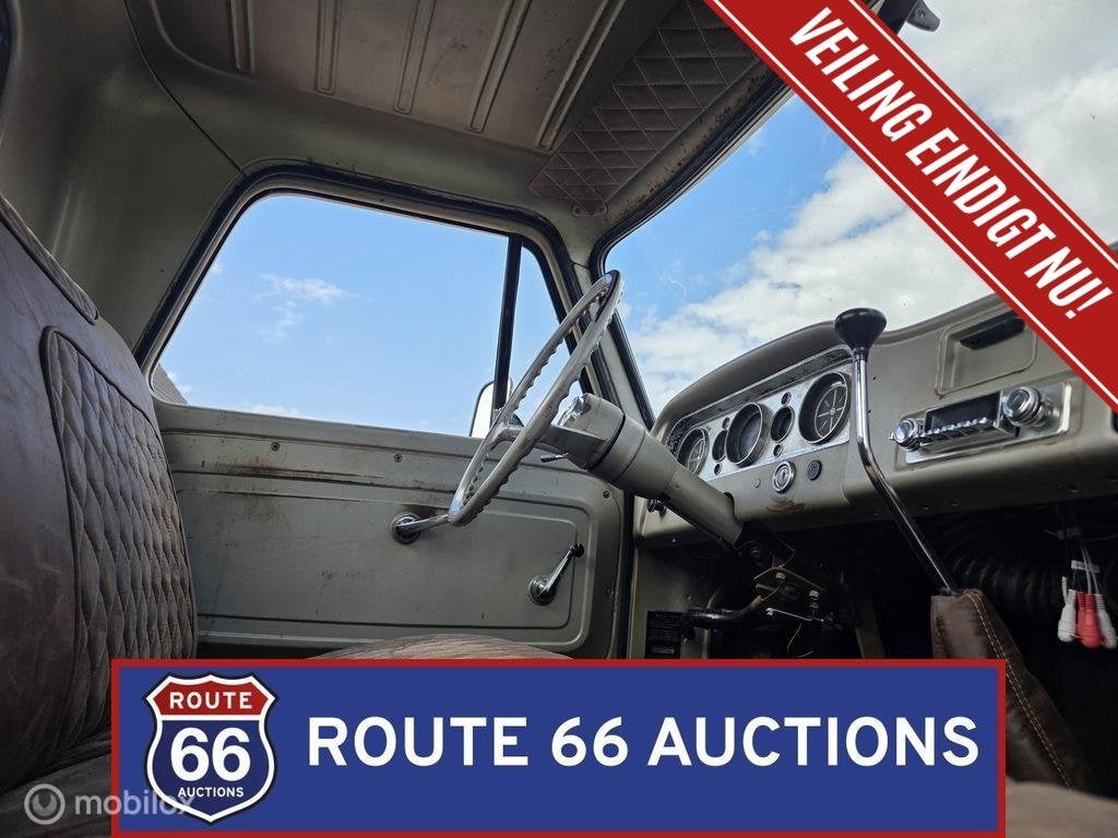GMC 1500 | 1966 | Route 66 Auctions, Auto's, Overige carrosserieën, Zwart, Bedrijf, Handgeschakeld