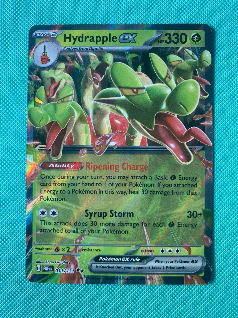 Hydrapple EX 011/131 PRE, Ophalen of Verzenden, Nieuw, Losse kaart, Foil