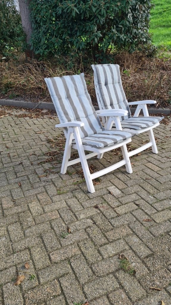 Tuinstoelen, Ophalen, Gebruikt, Kunststof, Inklapbaar