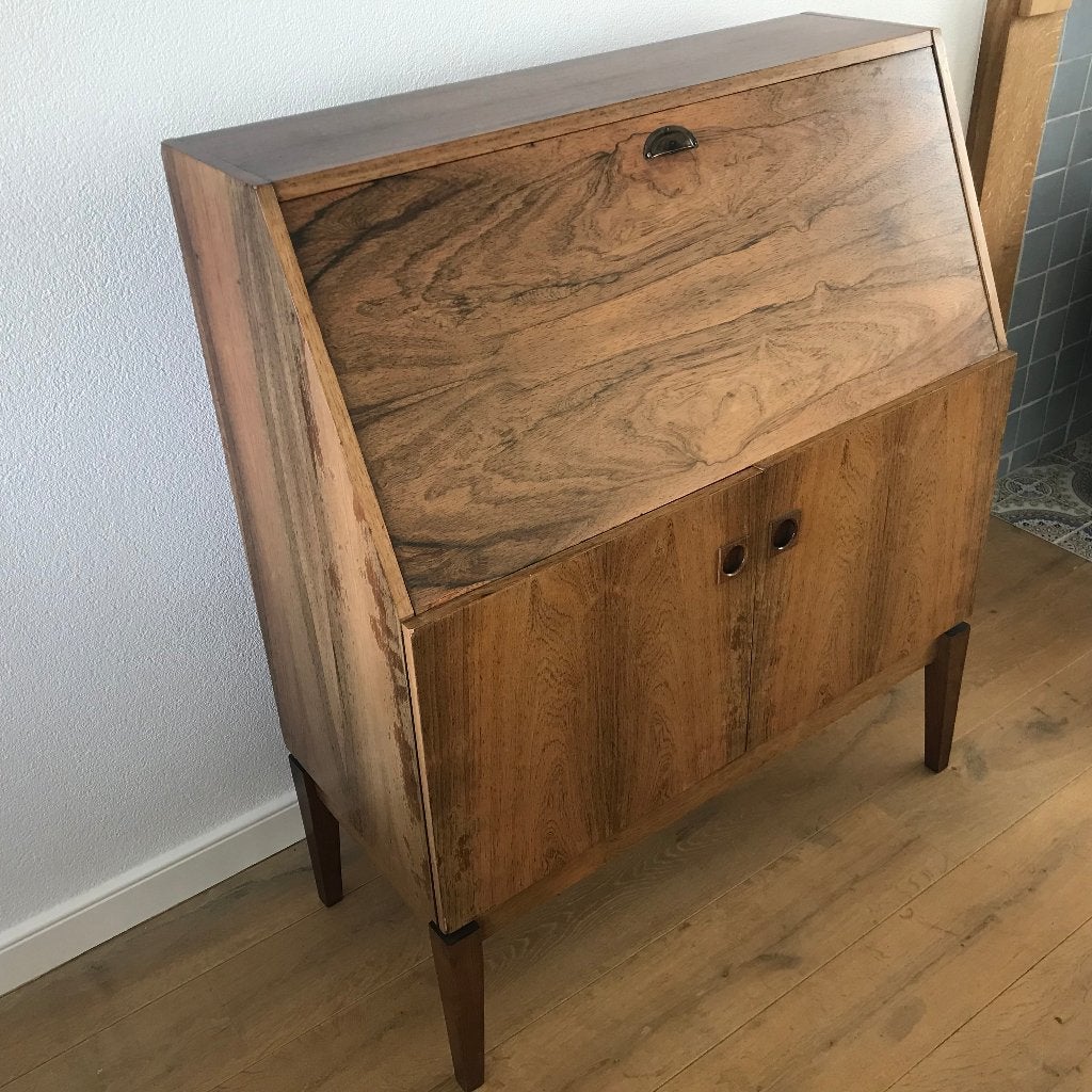 Secretaire bureau dressoir Compagnie Francaise Du Gabon, Gebruikt, Ophalen of Verzenden, Nvt, Nvt