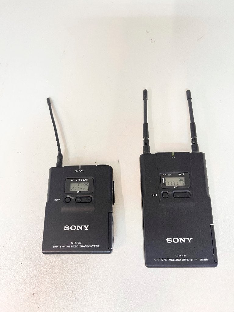SONY professioneel draadloos dasspeldmicrofoonsysteem, N, N, Overige soorten, Zo goed als nieuw