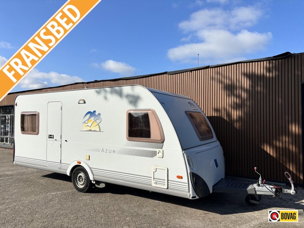 Knaus Azur 500 FU Fransbed + Mover, Rondzit, Bedrijf, Schokbreker, 5 tot 6 meter