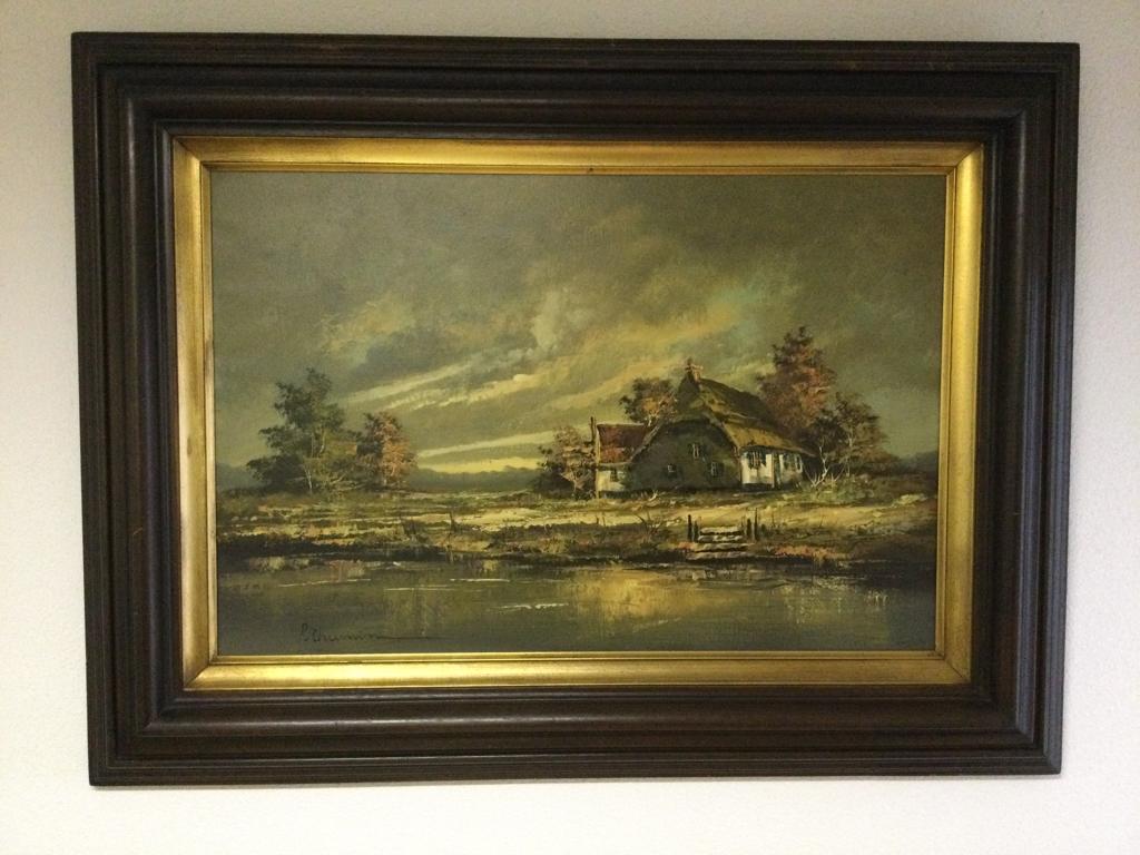 Schilderij Rick Theunissen, Ophalen