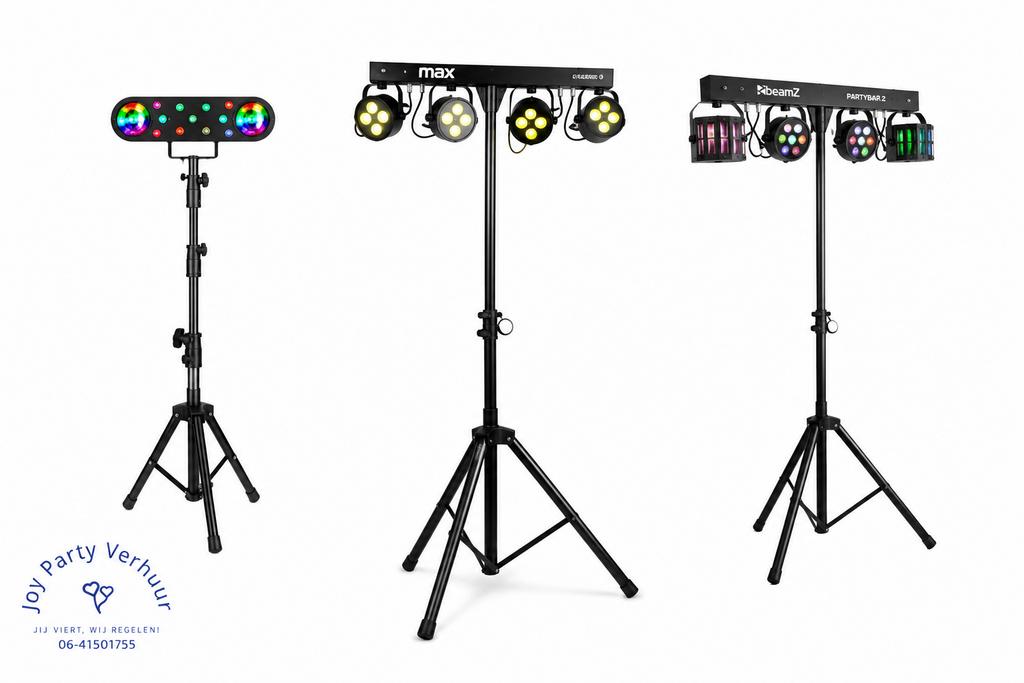Disco Verlichting Party Bar te Huur voor Feesten en Partyten, Ophalen, Zo goed als nieuw, Overige