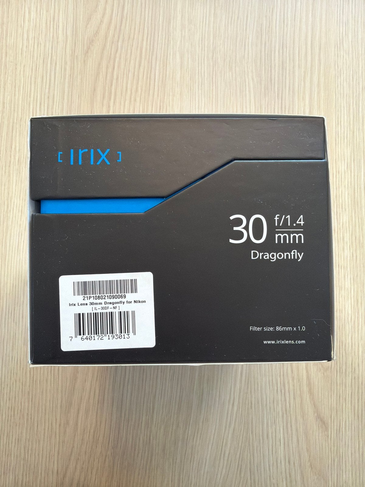 Irix 30mm f/1.4 Dragonfly lens voor Nikon F - Nieuwstaat, Audio, Tv en Foto, Fotografie | Lenzen en Objectieven, Ophalen of Verzenden