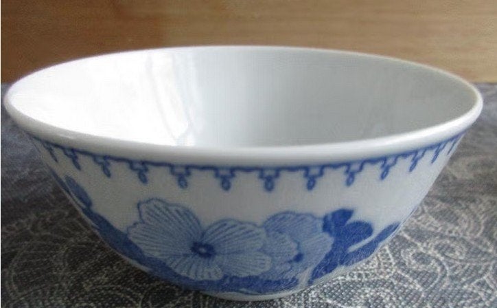 ( soep) kom chinees porselein Royco - 11,5 cm, Ophalen of Verzenden, Zo goed als nieuw, Kom(men), Overige stijlen