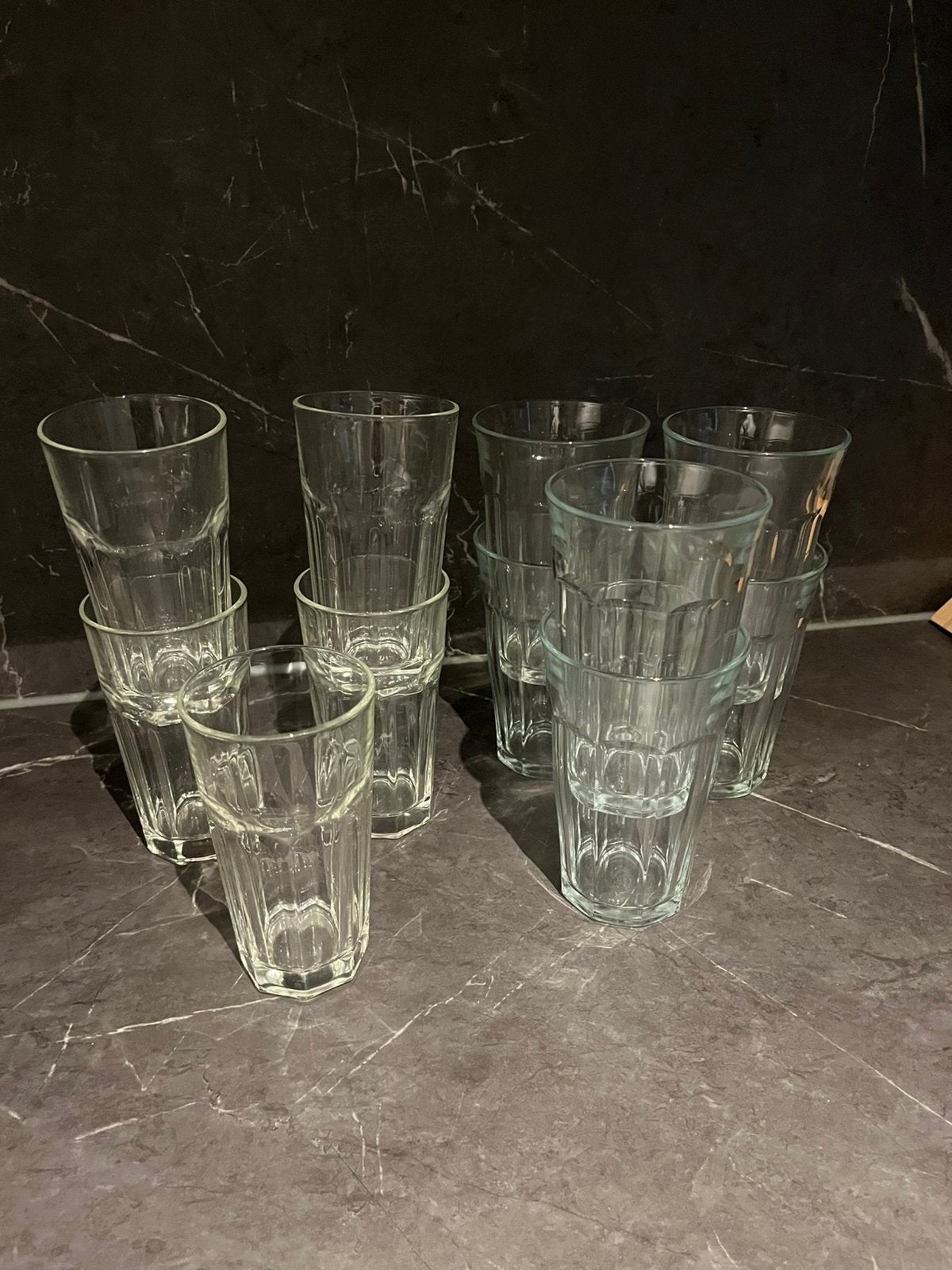 Water glazen, Ophalen, Zo goed als nieuw, Waterglas